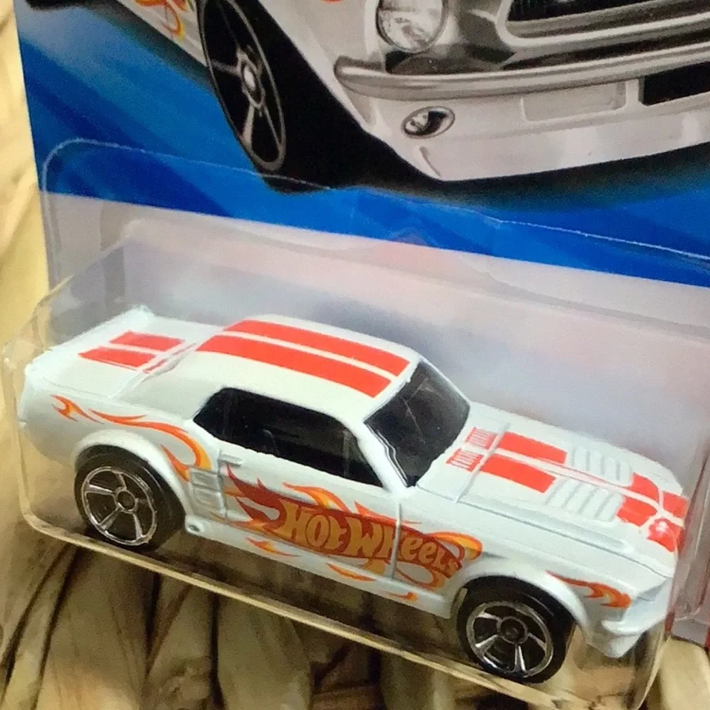 1967 Ford Mustang Coupe 67 Hot Wheels Hotwheels 1960s 60s White Pony Car 2025 🆕